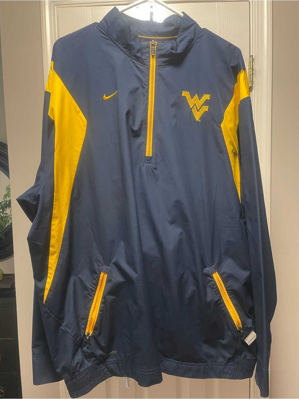 Nike Blue & Gold Team Windbreaker Jacket XL